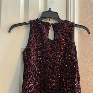 Sequin girl dress size 8
